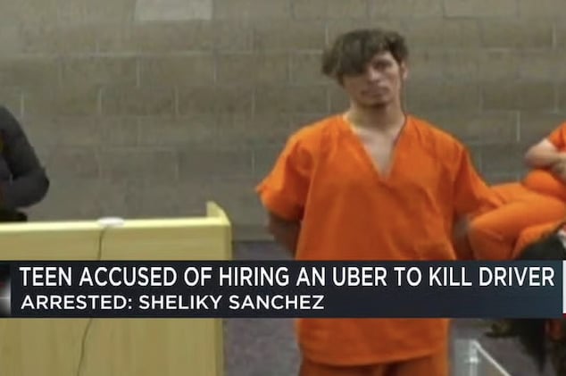 Sheliky Sanchez, Albuquerque, N.M teen shoots & kills Uber driver, Joseph Andrus.