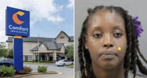 Hassanah Jabriah Smith N.J mom leaves 2 children, 5 and 15 on their own for nearly two days at Daphne, Alabama hotel.