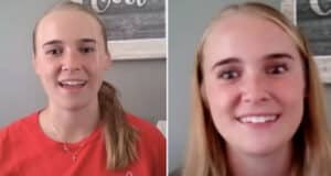 Sabrina Steffans High school senior wins battle to paint bible verses in personal parking spot at Grand Island Central School.