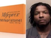 Emerson Evans, McLean County, Illinois man charged with intentional homicide of an unborn child after giving girlfriend abortion drug, M without her consent, leading to miscarriage.