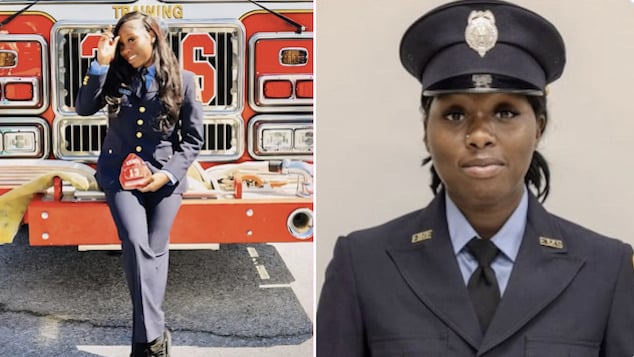 Sadia D. Williams Washington D.C firefighter graduate falls to her death from 4 story rooftop townhouse.
