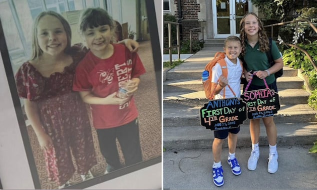 Amy Forchas Minneapolis pediatric nurse treats 12 year old daughter, Sophia Forchas, one of the shooting victims at Annunciation Catholic church school shooting.
