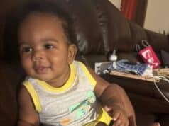 Zymir Demarco Smith, 7 month old Spartanburg, South Carolina baby boy shot dead by gunfire outside family home.