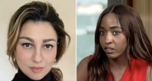 Federica Polidoro Italian journalist claims being cyberbullied after seemingly ignoring black actress, Ayo Edebiri during ArtsLife Tv interview.