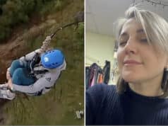Russian mom, Elizaveta 'Liza' Gushchina, extreme sports fantatic falls 290ft to her death taking selfie in front of son after successful bungee jump.