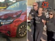 Female minivan driver rams barricades at Kipona festival striking mother and child and city worker in Harrisburg, Pennsylvania.