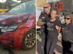 Female minivan driver rams barricades at Kipona festival striking mother and child and city worker in Harrisburg, Pennsylvania.