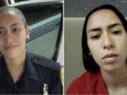 Sthephany Canizares Miami police officer arrested after firing gun during domestic dispute with boyfriend