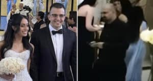 George and Nadeen Farahat mystery wedding crasher steals $80-100K worth of gifts during their Glendale, California wedding reception