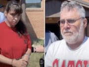 James Russell Kahl & Carly Kahl, Fayette County, PA parents arrested and charged with child endangerment after their 5 kids found living in locked dungeon.