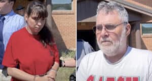 James Russell Kahl & Carly Kahl, Fayette County, PA parents arrested and charged with child endangerment after their 5 kids found living in locked dungeon.
