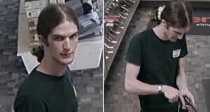 Robin Westman shopping for guns store footage released from Frontiersman Sports, St Louis Park, Minnesota.