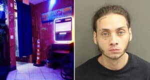 Jason Wilfredo Rosario, Orlando, Florida bartender at Grumpy's Underground arrested stabbing patron 10 times over bar tab.