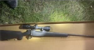 A high powered rifle, id as weapon used to kill Charlie Kirk found as killer etched transgender & anti fascist ideations on bullets