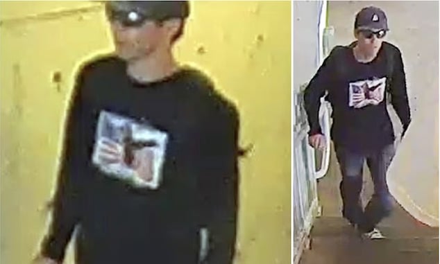 Charlie Kirk shooter photos released showing gunman wearing star and stripes eagle shirt as FBI asks public help in identifying shooter