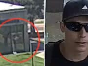 Charlie Kirk suspect filmed jumping off roof to his escape & blending into the crowd as FBI officials say wanted man continues to elude them