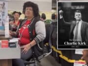 Office Depot worker fired refusing to print flyers for Charlie Kirk vigil calling them propaganda as the internet threatens boycott company. 