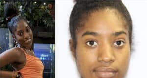 Breante Thomas, Waldorf, Maryland woman wanted for stabbing to death her grandmother along with critically injuring another family member.