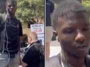 Devion Canty Jr former Texas State University student filmed mocking Charlie Kirk death starts GoFundme fundraiser