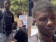 Devion Canty Jr former Texas State University student filmed mocking Charlie Kirk death starts GoFundme fundraiser