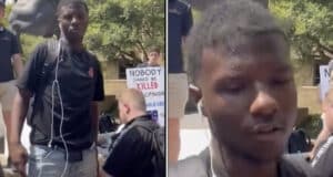Devion Canty Jr former Texas State University student filmed mocking Charlie Kirk death starts GoFundme fundraiser