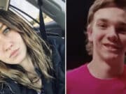 Brenna Kulikowski & Damon Thompson, 2 Arizona firefighters killed in head on crash after car veered over center lines into their ambulance.