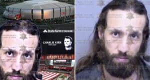 Joshua Runkles, former Idaho sheriff's deputy arrested entering Charlie Kirk memorial in Arizona with gun & knife pretending to be a cop.
