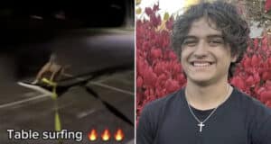 David Nagy killed in Tiktok surfing challenge gone wrong.