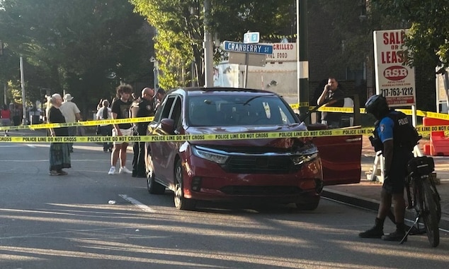 Female minivan driver rams barricades at Kipona festival striking mother and child and city worker in Harrisburg, Pennsylvania.