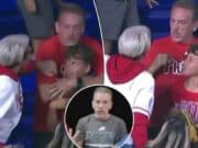 Drew Feltwell, Pennsylvania man explains why he handed home run ball to Phillies Karen, saying he wanted to set moral standard for his son.