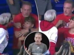 Drew Feltwell, Pennsylvania man explains why he handed home run ball to Phillies Karen, saying he wanted to set moral standard for his son.