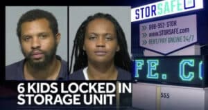 Charles Dupriest & Azyia Zielinski arrested after their 6 young kids found living at Milwaukee storage unit