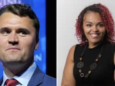 Nuchelle Chance Kansas professor placed on admin leave after white men are dangerous comments.