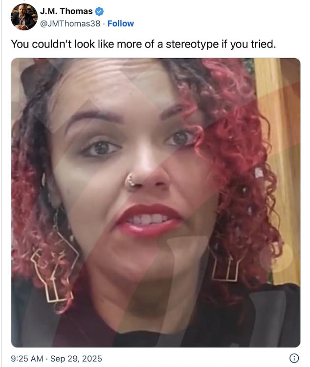 Nuchelle Chance Kansas professor placed on admin leave after white men are dangerous comments.