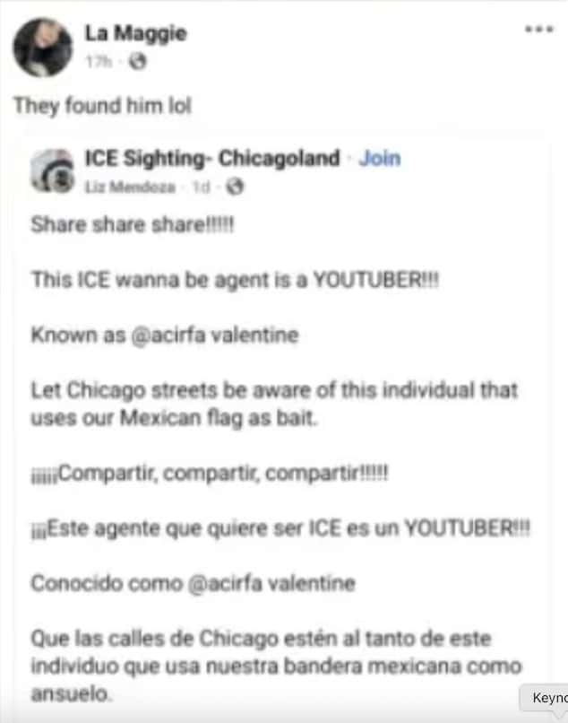 La Maggie armed woman arrested in Brighton Park, Chicago ramming which involved ICE agents being doxed and boxed in by ten cars.