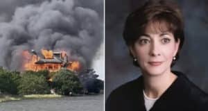 Judge Diane Goodstein beach side home in Edisto Beach, South Carolina set on fire as investigation is launched.