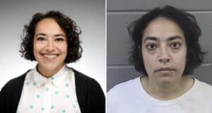 Eman Abdelhadi, University of Chicago professor arrested during anti-iCE protests.