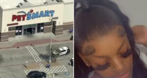 Keona Zachyua Hampton shoots Cecilia Simpson dead outside Dallas PetSmart store after argument.