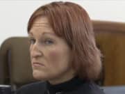 Melissa Martin, Barre, Vermont elementary substitute teacher turns up to class high on drugs as she is later to be found in possession of cocaine.