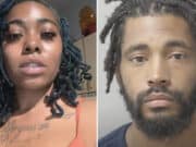 Jeremie Northcross, St Louis, Missouri man shoots girlfriend, Trinity Staten, dead inside rideshare vehicle
