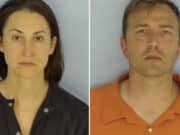 Texas parents arrested after leaving infant unattended on beach for nearly an hour in Walton County, Florida.