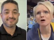 Milwaukee Brewers Karen aka Shannon Kobylarczyk fired after threatening to call ICE on Latino Dodgers baseball fan, Ricardo Fosado