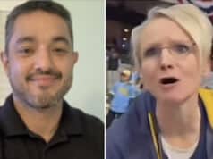 Milwaukee Brewers Karen aka Shannon Kobylarczyk fired after threatening to call ICE on Latino Dodgers baseball fan, Ricardo Fosado