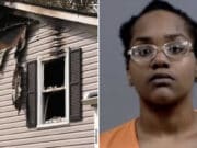 Alicia Newman sets fire to Chesterfield County, Virginia home killing her grandmother & sister as they slept after kicked out after argument