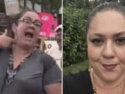 Lucy Martinez, Chicago teacher at Nathan Hale Elementary faces calls to be fired after incendiary gesture during No Kings protests