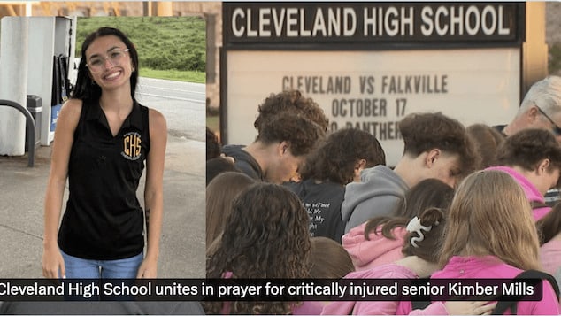 Cleveland cheerleader shot attending teen party inn Alabama to have organs donated after given hours to live