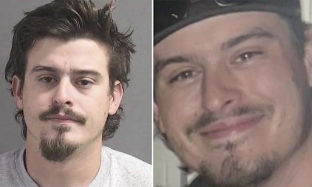 Taylor Knoop, DeLeon Springs, Florida dad arrested staging photographs of children with drugs, guns and beer.