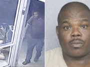 Dandrea Johnson arrested sucker punching Aldi shopper with service dog at Lauderdale Lakes grocery store putting him in coma.