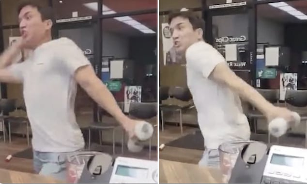 August Marriott, San Diego, California man trashes Santee hair salon over late appointment hysteria only to now face 6 years jail in sentencing