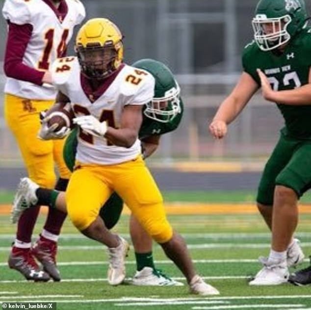 Kelvin Luebke, Minnesota 22 year old man arrested faking his way into White Bear Lake high school and football team.